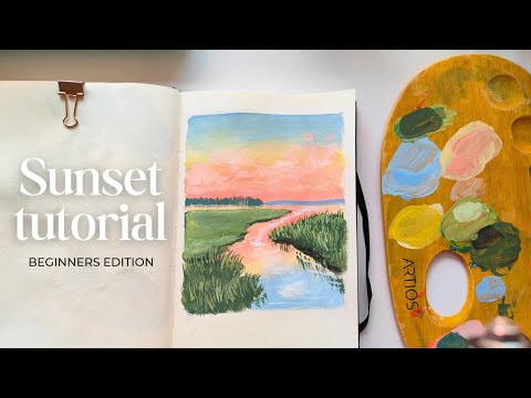 sit back tutorial| Sunset tutorial | Beginners edition