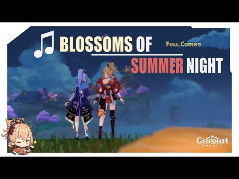 Blossoms of Summer Night ♪ | Genshin Impact「Arataki Drumalong Festival」