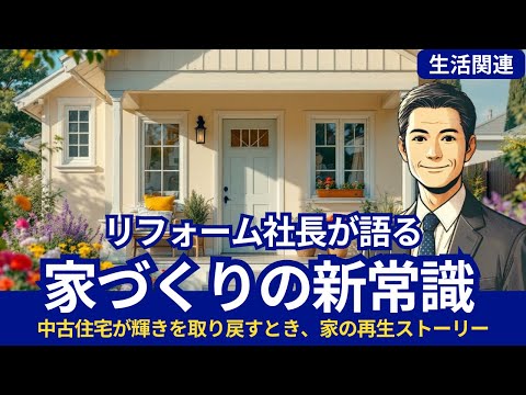 古い家に新しい命を - リフォーム会社社長が語る"暮らしの再生"の魅力