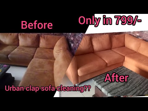 urban clap sofa cleaning review| sofa cleaning by urban company|