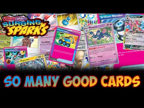 I Analyzed Every Card in Surging Sparks and this Set is Insane!