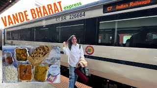 Inside VANDE BHARAT EXPRESS Train 🇮🇳 Executive Class, Train Food & more | Mysuru to Bengaluru🚆