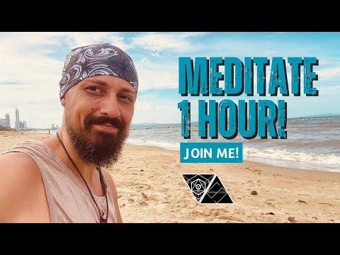 Meditating 1 Hour in Nature! Meditate With Me