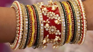 royal rajwadi chuda best design|wedding chuda| indian bangles #shorts #rajwadichuda #rajasthanichuda