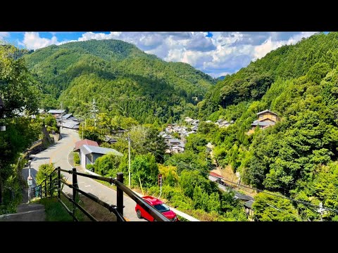 Summer Trip to kyoto Relaxing walking Tour Kyoto, Japan Mountains Village 2024