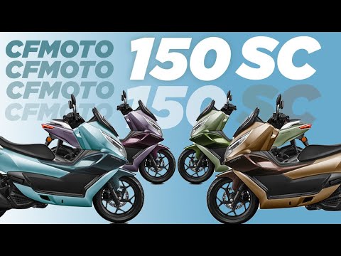 CFMOTO 150 SC NEW COLORS 2025