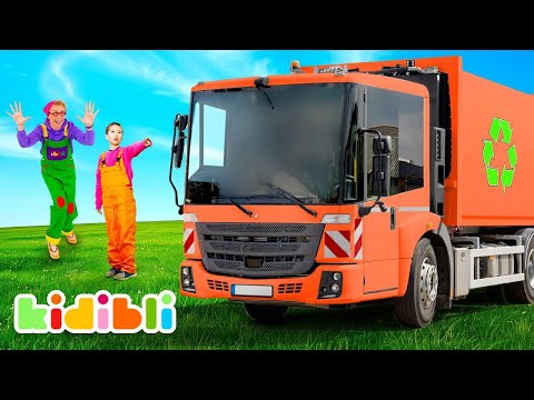 Dumper Trucks and Construction Fun! 🚧 Learn About Construction Vehicles | Kidibli