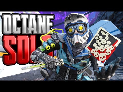 SOLO vs TRIOS Octane INSANE 26 KILLS and 6,600 Damage Apex Legends Gameplay