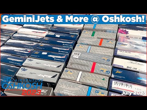 GeminiJets & Vendors @ Oshkosh EAA AirVenture 2023!