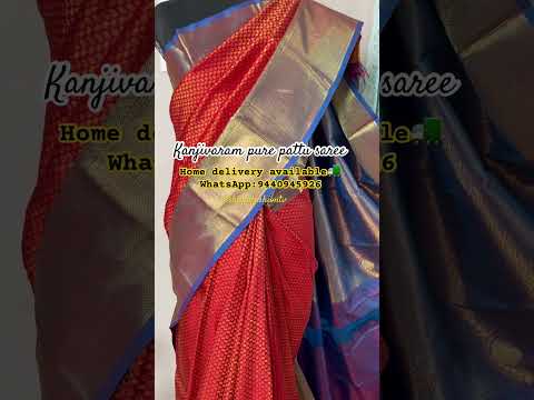 Kanjivaram pure pattu sarees / Kanchi pattu sarees #kanchipuram #silksarees #shilpafashiontv