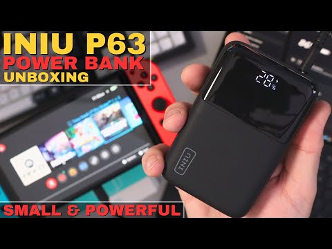 INIU P63 Power Bank Unboxing: Compact, Powerful, and Travel-Friendly!