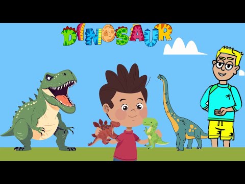 Dinosaurs for Kids/Jurassic World Adventure/Dinosaurs - Kindergarten learning activity & Quiz