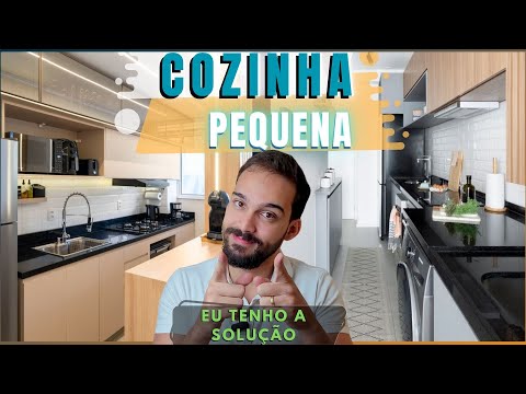 Como OTIMIZAR a sua COZINHA PEQUENA