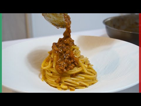 If you have squid, try making this dish!【Ragu di totani】