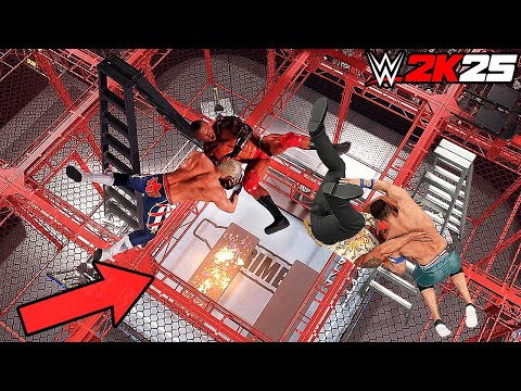 500 Best Extreme Moments in Modern WWE Games! (WWE 2K25 Concept)