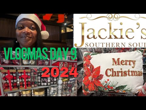 Vlogmas 2024 Day 9 Another Trip to Burlington’s For Christmas Decorations 🎄