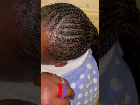 How weave cornrow #cornrowhairstyle