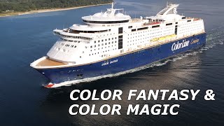 Passenger Ferries Color Fantasy & Color Magic (Kiel - Oslo)