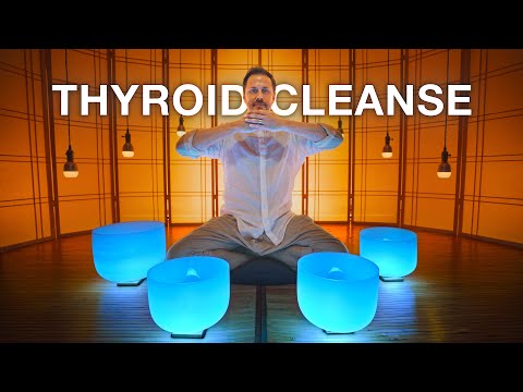 Thyroid Gland Sound Bath  |  Crystal Singing Bowl Hormone Cleanse