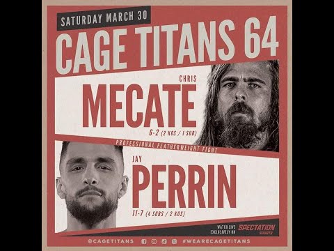 Jay "The Joker" Perrin Talks Cage Titans 64 And His Matchup on March 30th