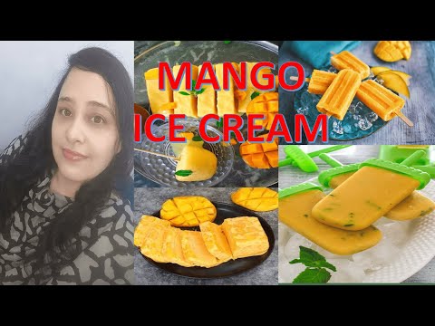 Mango Ice cream | Mango PoPsicles | 30 Days Mango Series #mangorecipe #foodie #trending