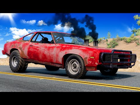 RACING STRANGE CARS in BeamNG!