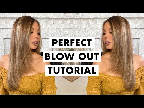 How To Blow Dry Your Hair Straight | Blow Dry Brush Tutorial