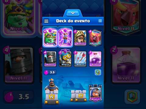 O DECK MAIS ROUBADO DO #clashroyale !