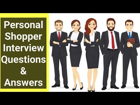 Personal Shopper Interview Questions & Answers Conversation