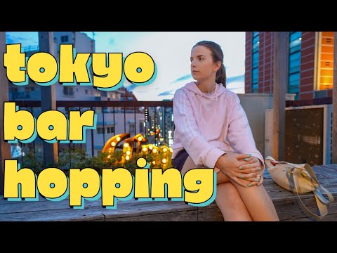 How to Bar Hop like the Tokyo locals | Sankaku Chitai, Sangenjaya｜隠れ家ルーフトップ&居酒屋 [TOKYO VLOG]