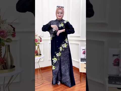 BISA COD Gamis Cantik Twill Ori Kondangan Order WA 089665538102 #jualdress #tkw #gamistwill #shorts