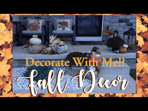 VLOG| Fall Decor and More!! Outdoor and Indoor Decorations| Homecoming 2023