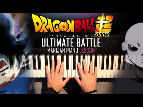 How To Play: Dragon Ball Super - Ultimate Battle | Piano Tutorial Lesson + Sheets