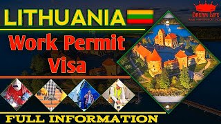 Lithuania work permit | lithuania work permit visa 2023 | lithuania country work permit