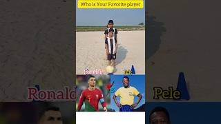 Ronaldo vs Pele fans 🇵🇹vs🇧🇷 #shorts #football #ronaldo #messi #youtube #trending #viral #short #vs