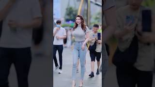 beautiful girl street fashion outfits style #tiktok #chinesefashion #mejoresstreetfashion #shorts