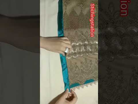 Piping method on chaak #youtubeshorts #sewingtips #fullvideoonmychannel