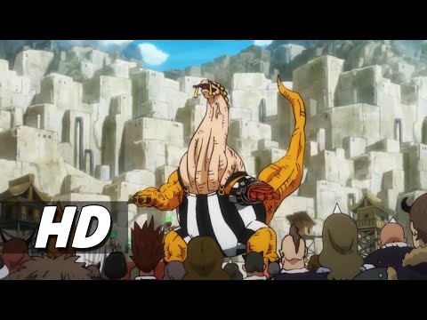 Queen Transform into Brachiosaurus  | One Piece HD