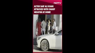 Saif Ali Khan Attacked | Actor Saif Ali Khan Attacked With Sharp Weapon At Home, Hospitalised