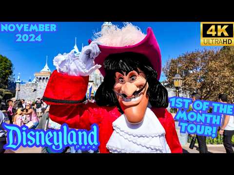 Disneyland First of November Walkthrough with Tiana's Bayou Adventure POV + Happiest March on Earth!