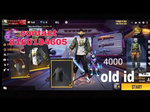 old id sale old rare bundles free fire only 4,000 fix|BHARAT GAMING