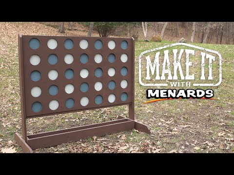 Four In a Row Yard Game - Make It With Menards