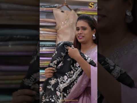 Unique Colour Designer Saree collection | SINGHANIAS  | Ph: 913 323 3310