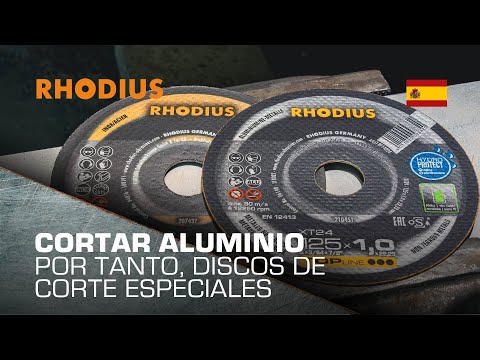 ¿Por qué se necesitan discos de corte especiales para aluminio?