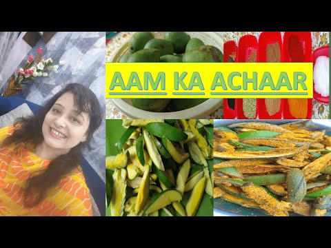 200 years old recipe of Mango pickle | Aam ka Achaar | 30 Days Mango Series #mangorecipe #foodie