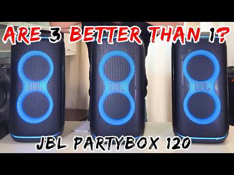 Are MORE JBL Partybox 120 Speakers REALLY BETTER?