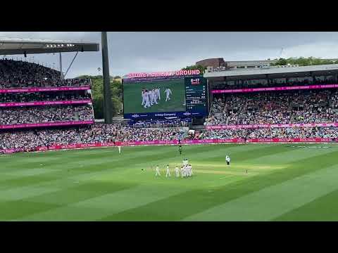 VIRAT Kohli DRS Close Call! Virat Kohli Final time in SCG Crowd Go Crazy! #bgt #viratkohli