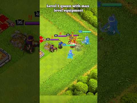 Power of the equipment ll Clash of clans ll #shorts #clashofclans #coc