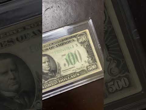 A $500 Bill!!! What would you buy with it?   #currency #USA #uscurrency #500bill #makeitrain #money