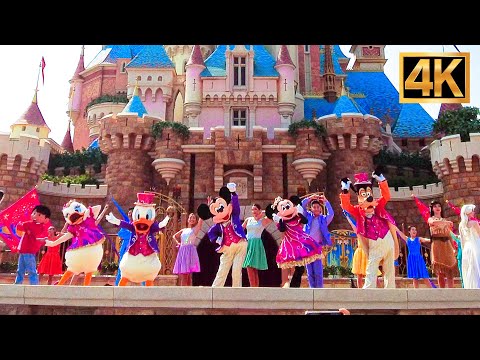 【高画質】香港ディズニーランド ｜ ショー ｜ フォロー・ユア・ドリーム【4K】